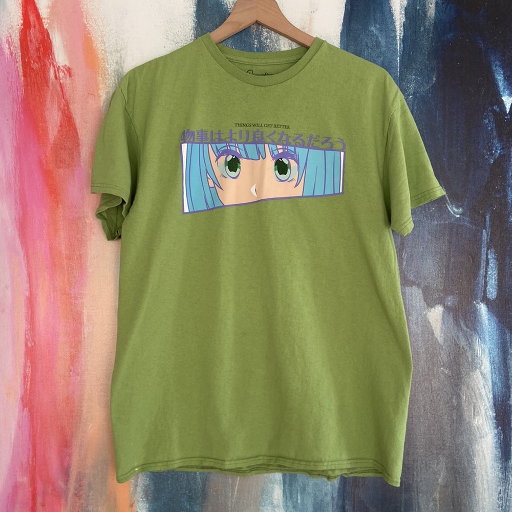 🔥EC🔥Creative Empire Anime 100% Cotton T-shirt.